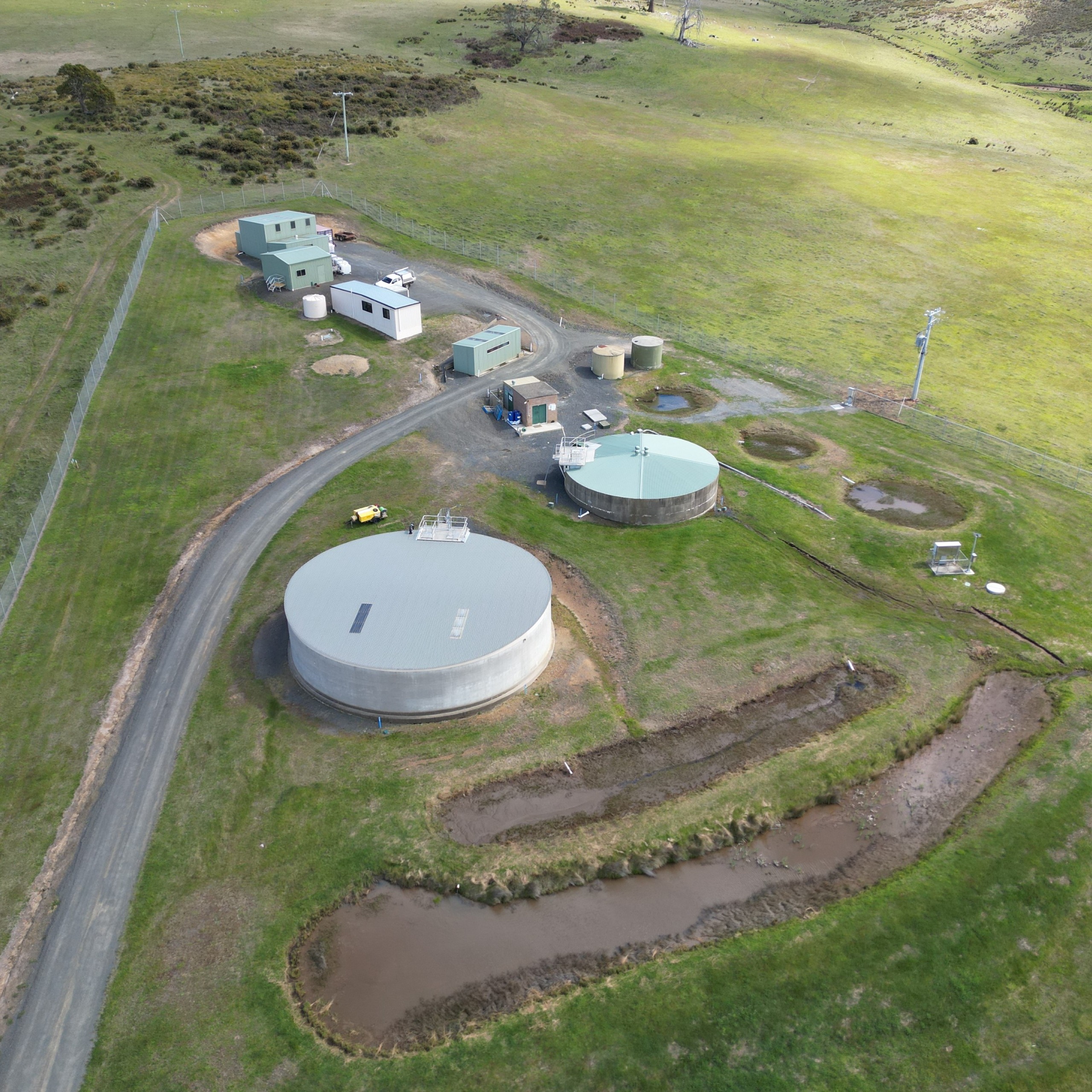 The existing Oatlands Water Treatment Plant site