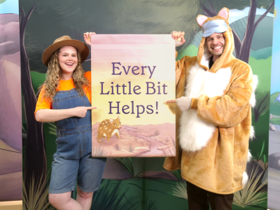 Cassie Ogle as Kira and Matt Newell as Jasper (Jaz)