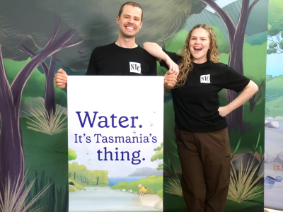 Matt Newell and Cassie Ogle