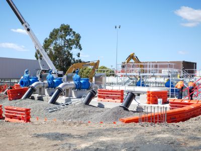 February 2026 - New pumps at Ti Tree Bend